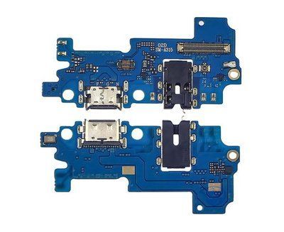 Роз'єм зарядки Samsung A315 Galaxy A31 (2020) на платі з мікрофоном та компонентами