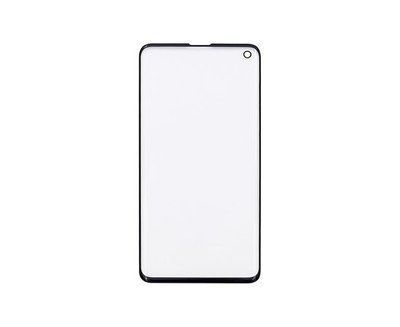 Скло тачскрину Samsung G973 Galaxy S10 чорне з олеофобним покриттям, загартоване HC