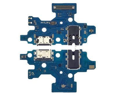 Роз'єм зарядки Samsung A415 Galaxy A41 (2020) на плате с микрофоном и компонентами