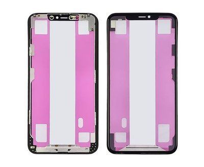 Стекло тачскрина с OCA плёнкой для Apple iPhone 11 Pro Max чёрное с рамкой HC