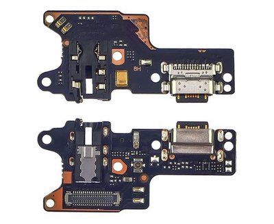 Разъём зарядки для Xiaomi Redmi 8/ 8A на плате с микрофоном и компонентами