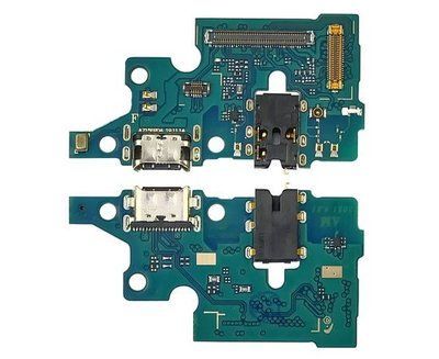 Роз'єм зарядки Samsung A715 Galaxy A71 (2020) на плате c микрофоном и компонентами