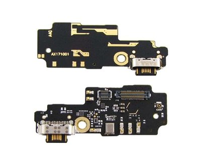 Роз'єм зарядки Xiaomi Mi Mix 2 (USB Type-C) на платі з мікрофоном та компонентами
