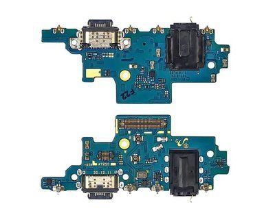 Разъём зарядки для Samsung A725 Galaxy A72 (2021) 4G на плате c микрофоном и компонентами Original