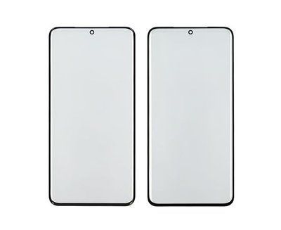 Скло тачскрину з OCA Samsung G980 Galaxy S20 5G чорне з олеофобним покриттям, загартоване