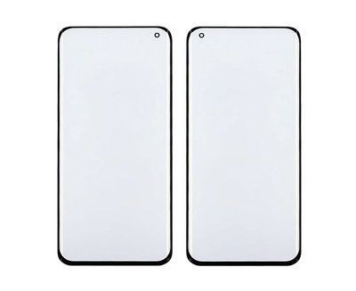 Скло тачскрину з OCA Xiaomi Mi 11/ Mi 11 Pro/ Mi 11 Ultra чорне з олеофобним покриттям, загартоване
