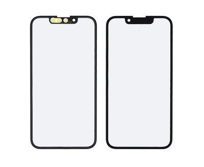 Стекло тачскрина с OCA плёнкой для Apple iPhone 13 Pro Max чёрное с олеофобным покрытием, закалённое