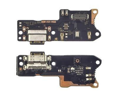 Разъём зарядки для Xiaomi Redmi 9T на плате с микрофоном и компонентами