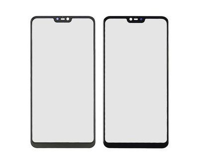 Скло тачскрину з OCA Xiaomi Mi 8 Lite чорне з олеофобним покриттям, загартоване