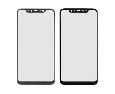 Скло тачскрину з OCA Xiaomi Mi 8 чорне з олеофобним покриттям, загартоване