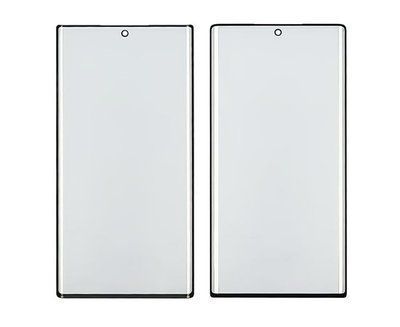 Скло тачскрину з OCA Samsung N975 Galaxy Note 10 Plus чорне з олеофобним покриттям, загартоване HC