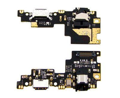 Роз'єм зарядки Xiaomi Mi5X/ Mi A1 (USB Type-C) на платі з мікрофоном та компонентами