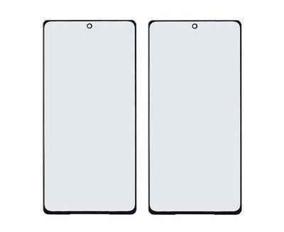 Скло тачскрину з OCA Samsung N981 Galaxy Note 20 чорне з олеофобним покриттям, загартоване HC