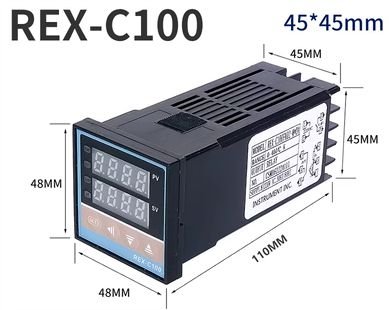 PID-терморегулятор з універсальним входом REX-C100FK02 220V