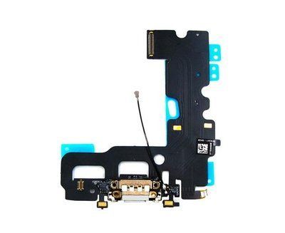 Шлейф Apple iPhone 7 з білим роз'ємом зарядки, з мікрофоном
