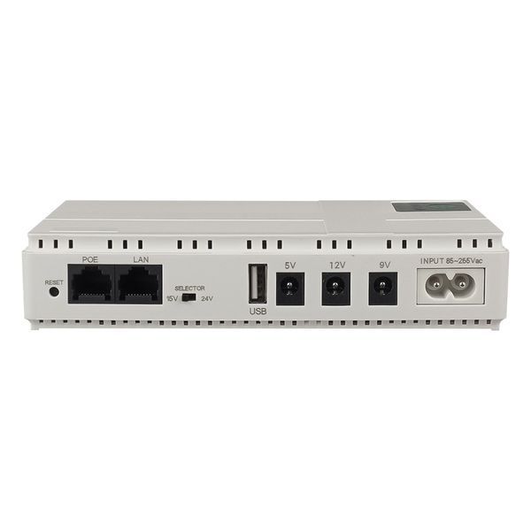 Безперебійник (UPS) для роутера, DC1018P 5V/ 9V/ 12V/ 15V/24V 10400mAh