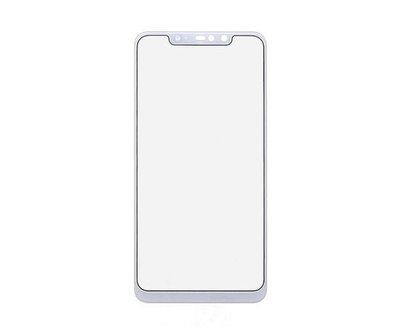 Скло тачскрину Xiaomi Redmi Note 6 Pro біле з олеофобним покриттям, загартоване