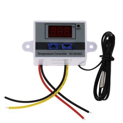 Терморегулятор з датчиком температури XH-W3001 220V