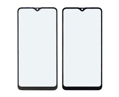 Скло тачскрину з OCA Samsung A207 Galaxy A20S (2019) чорне з олеофобним покриттям, загартоване