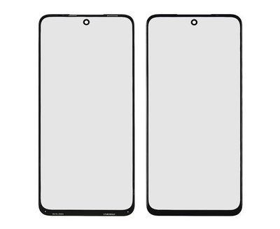 Стекло тачскрина с OCA плёнкой для Xiaomi Poco M3 Pro/ Note 10 (5g) чёрное с олеофобным покрытием, закалённое