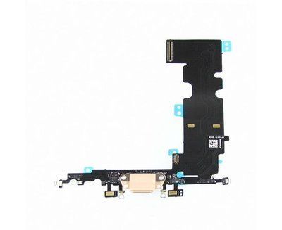 Шлейф Apple iPhone 8 Plus з золотистим роз'ємом зарядки, з мікрофоном