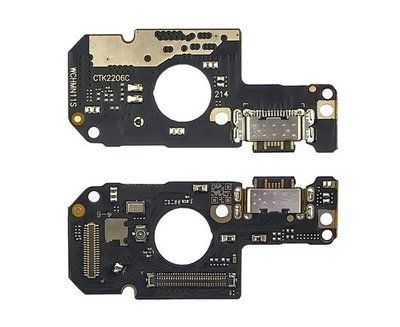 Разъём зарядки для Xiaomi Redmi Note 11/ Note 11S (4G) (Type-C) на плате с микрофоном и компонентами