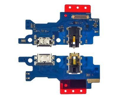 Разъём зарядки для Samsung M307 Galaxy M30S/ M315 Galaxy M31/ M215 Galaxy M21 (2020) на плате с микрофоном и компонентами