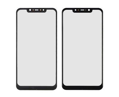 Стекло тачскрина с OCA плёнкой для Xiaomi Pocophone F1 чёрное с олеофобным покрытием, закалённое