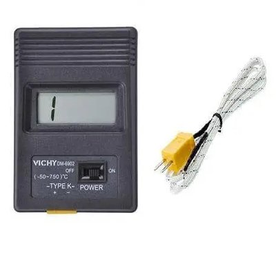 Электронный термометр VISHY DM-6902 с термопарой