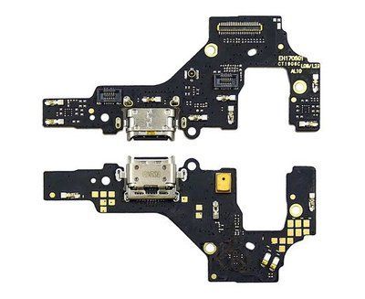 Роз'єм зарядки Huawei P9 Plus на платі з мікрофоном та компонентами
