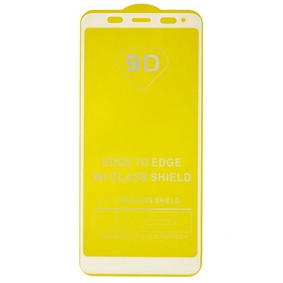 Защитное стекло для Xiaomi Redmi 5 Plus белое Full Glue