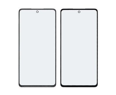 Скло тачскрину з OCA Samsung A525 Galaxy A52 (2021) 4G чорне з олеофобним покриттям, загартоване