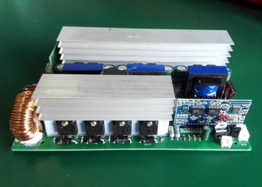 DIY Плата 1000W (пікова 1500W) 24V/220V інвертор чистий синус
